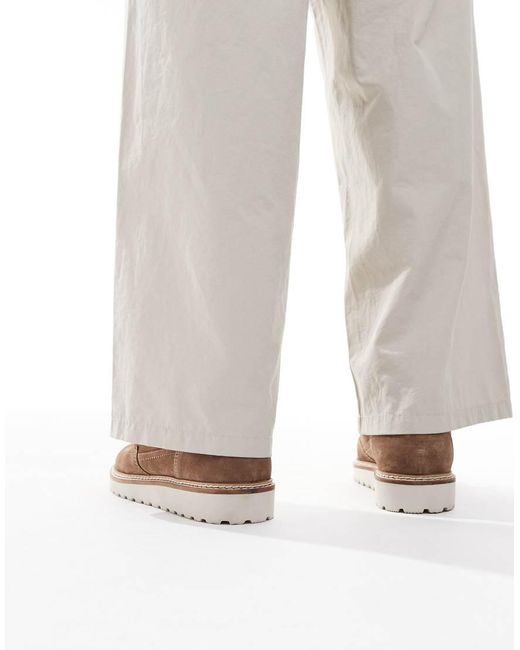 ASOS Brown Lace Up Boots for men