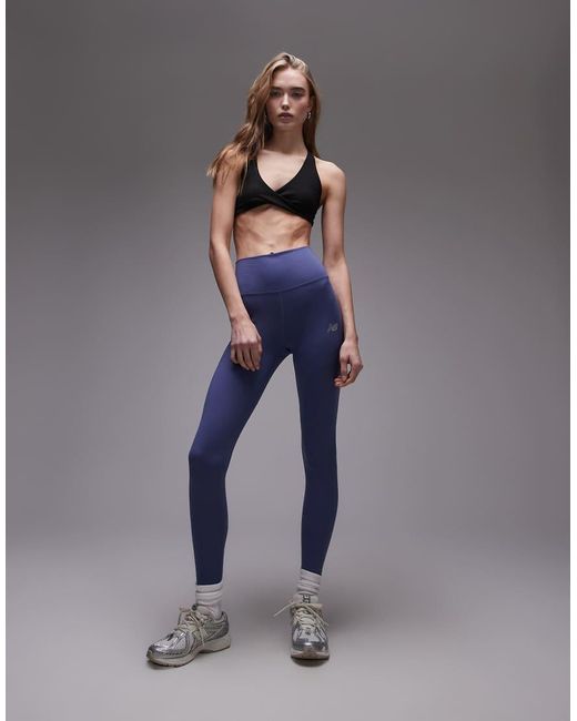 New Balance Blue High Rise Legging