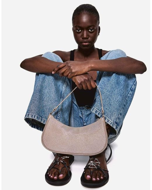 Bershka Natural – e kleine tasche