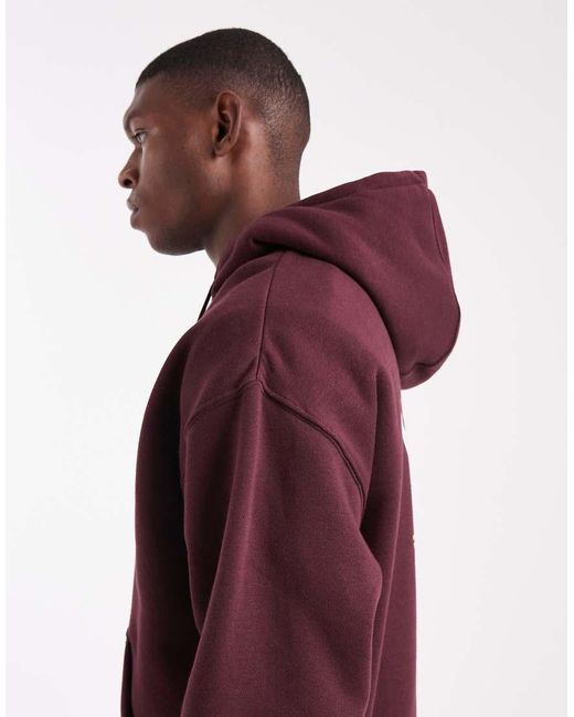 Nike Red Street Fleece Graphic Hoodie for men