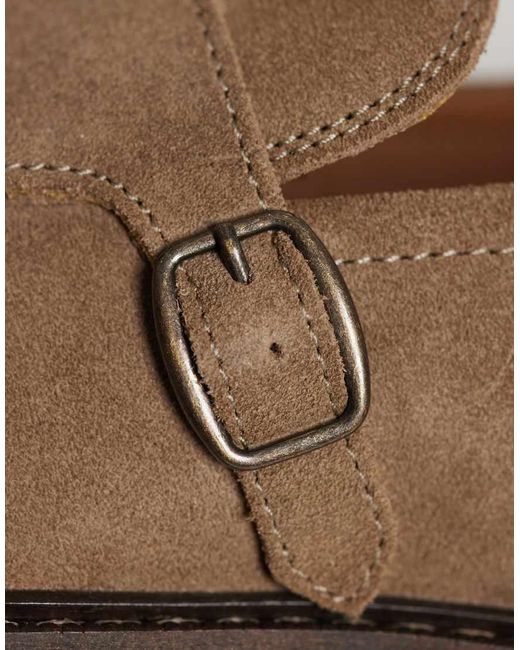 ASOS Brown Monk Shoes for men
