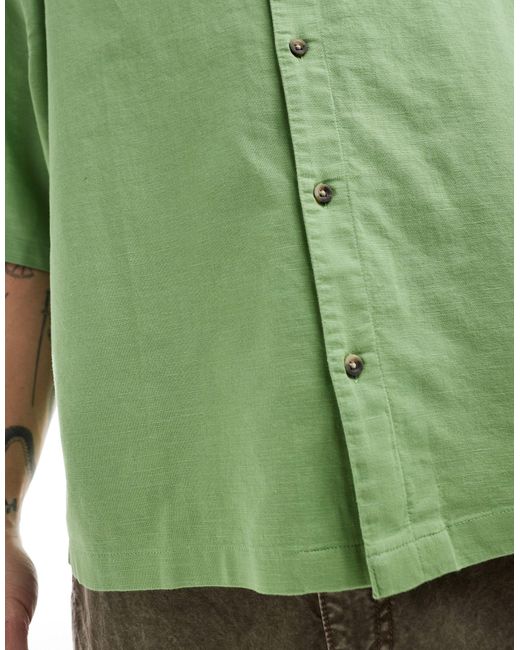 Camisa ASOS de hombre de color Green
