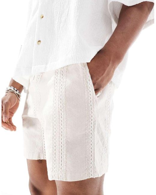 Cotton On Black Textured Shorts for men