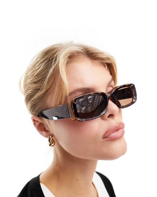 Gafas De Sol Marrones Cuadradas Cruise De Weekday de color Brown