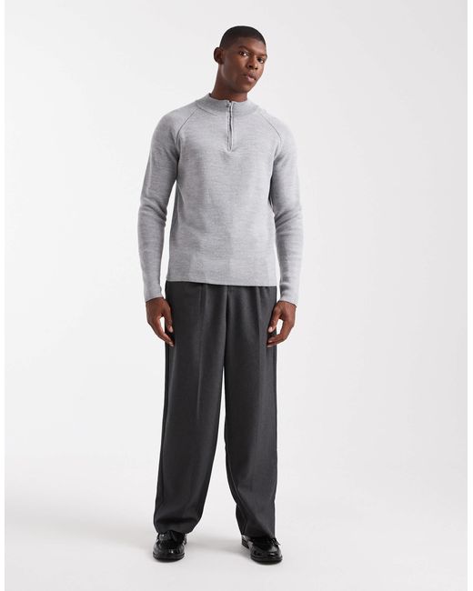 ASOS – strickpullover in Gray für Herren