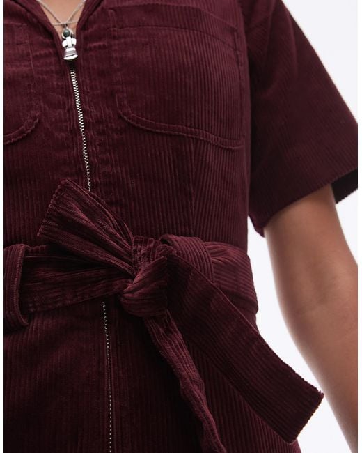 & Other Stories Purple – cord-jumpsuit