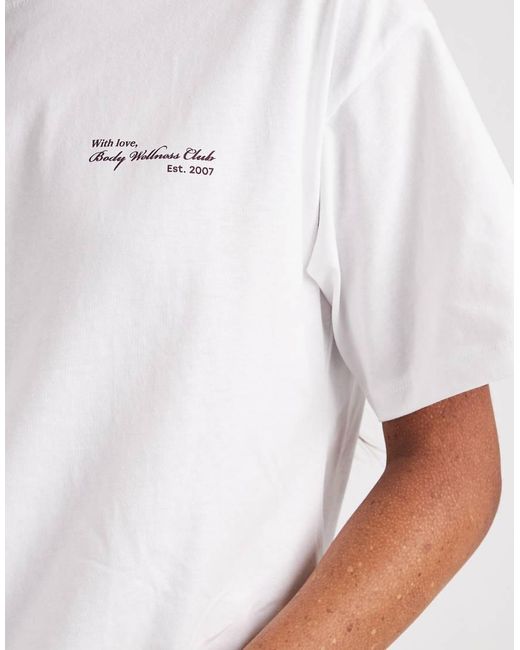 Cotton On White Active Graphic T-shirt