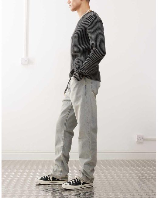 Dr. Denim Dash in het Gray voor heren