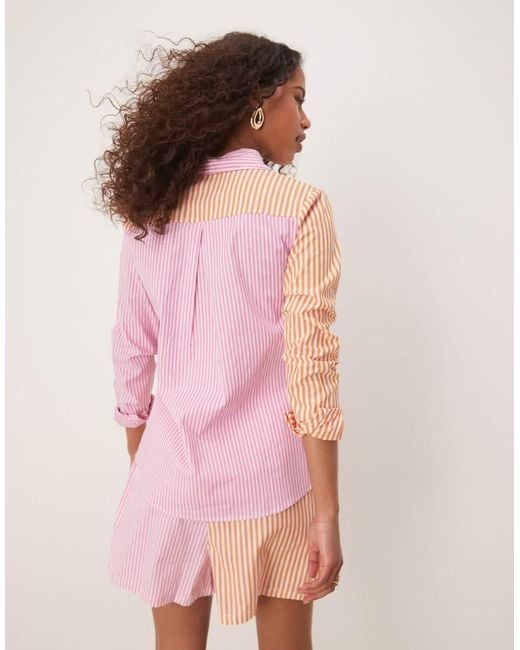 Glamorous Pink Long Sleeves Shirt