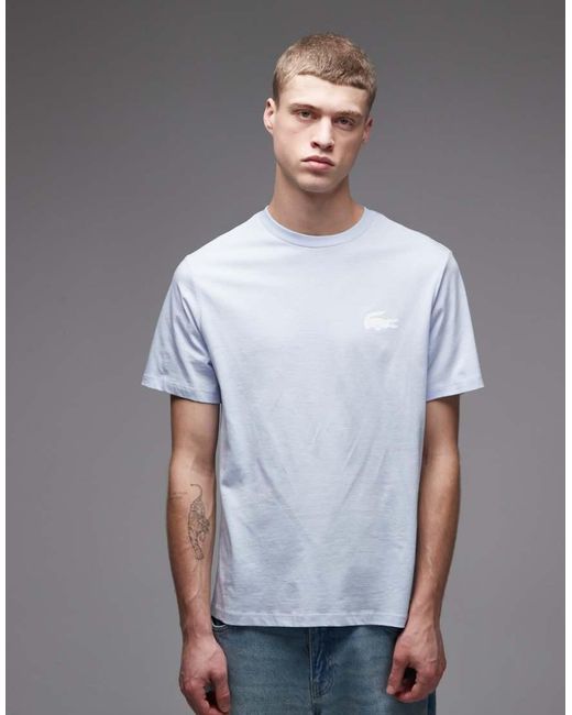 Lacoste Gray Logo T-shirt for men