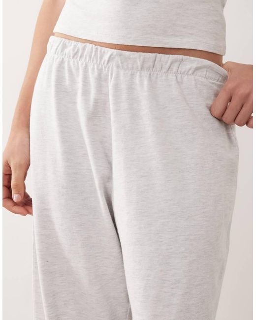 Cotton On White Dreamy Soft Pyjama Balloon Leg Trouser
