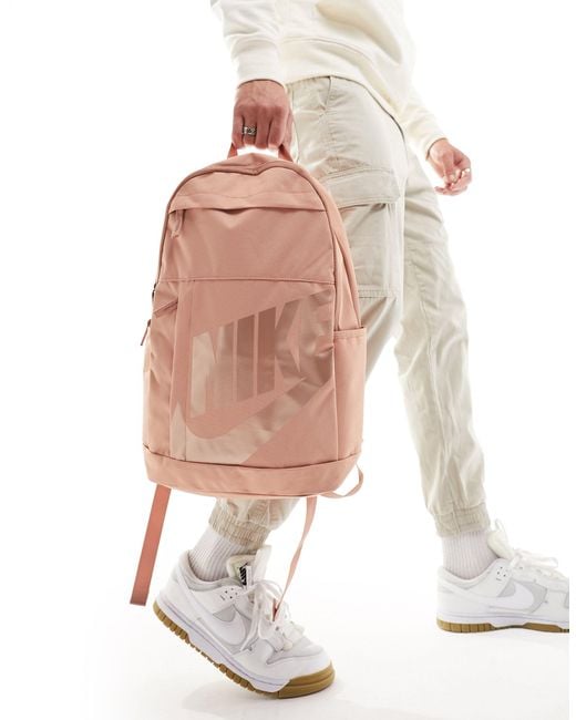 Nike White Elemental Backpack for men