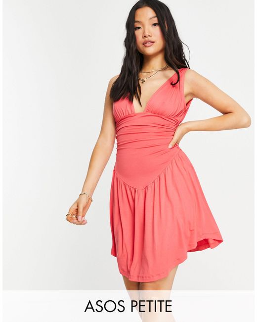 robe patineuse corail