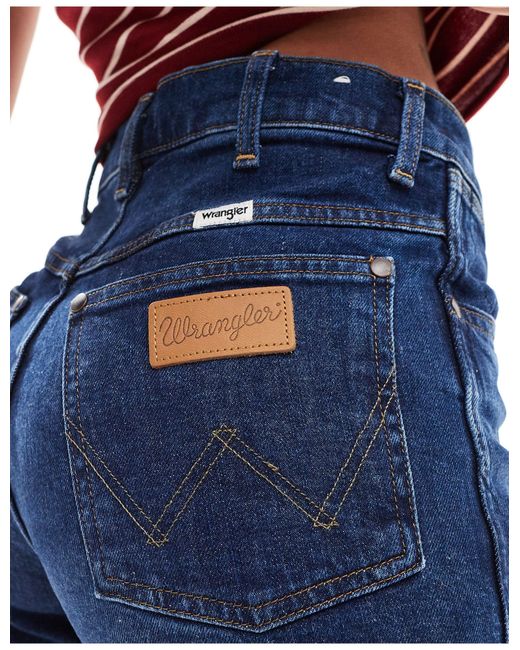 Wrangler Blue – festival-jeans-shorts
