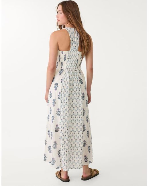 Stradivarius Midi-Jurk in het White