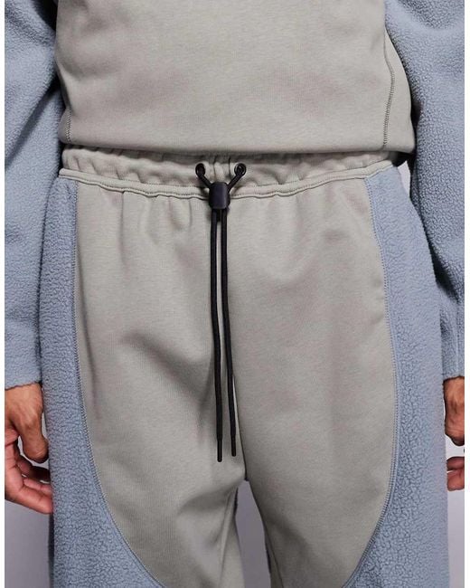 Nike Gray Tech Boreas Open Hem joggers for men