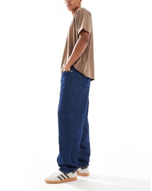 Only & Sons – five – weit geschnittenen jeans in Blue für Herren