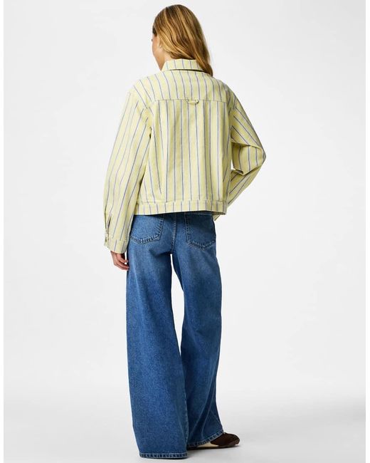 Pieces Natural Denim Jacket