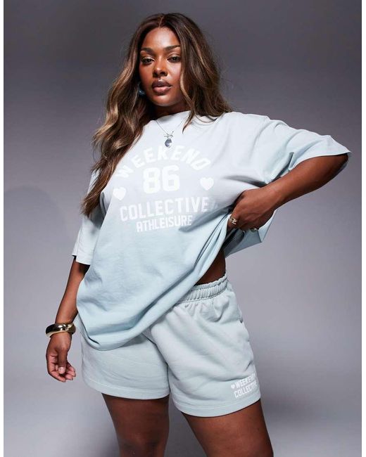Weekend Collective Curve di ASOS in White