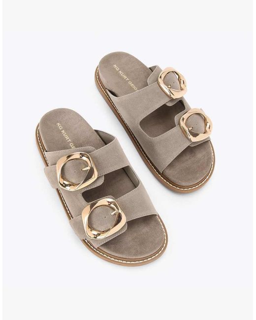 KG by Kurt Geiger White River Flat Sandals