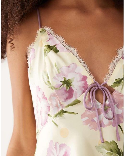 Abercrombie & Fitch Brown Reversible Cami Top Co-Ord