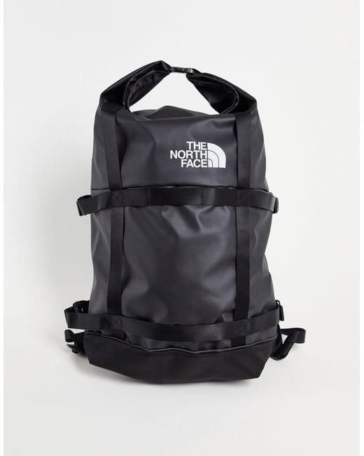 Mochila negra impermeable con parte superior plegada commuter The North Face de hombre de color Black