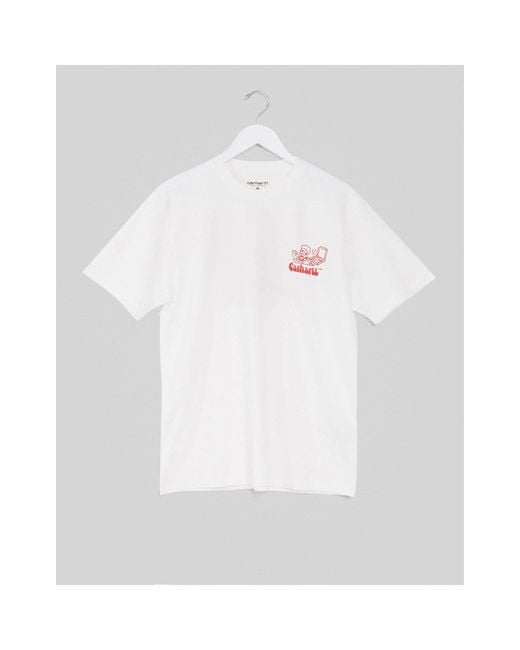 Carhartt WIP – Bene – T-Shirt in White für Herren