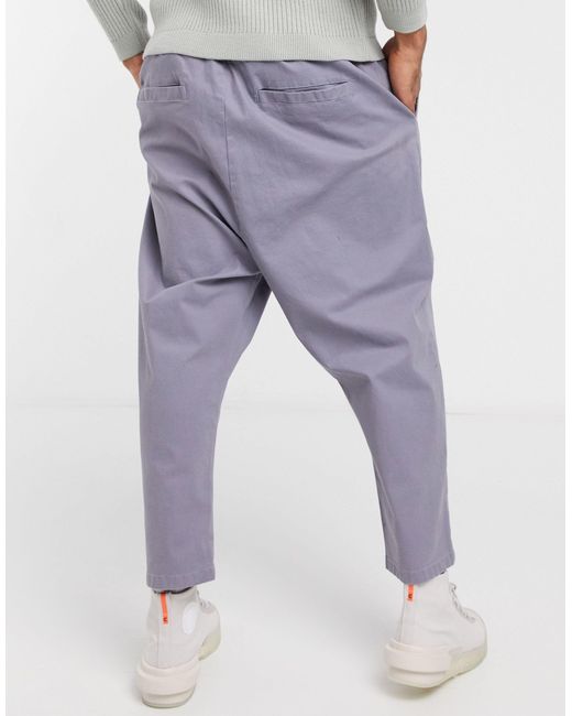 Trousers Asos Drop Crotch Jeans ASOS DESIGN Drop Crotch Pants With