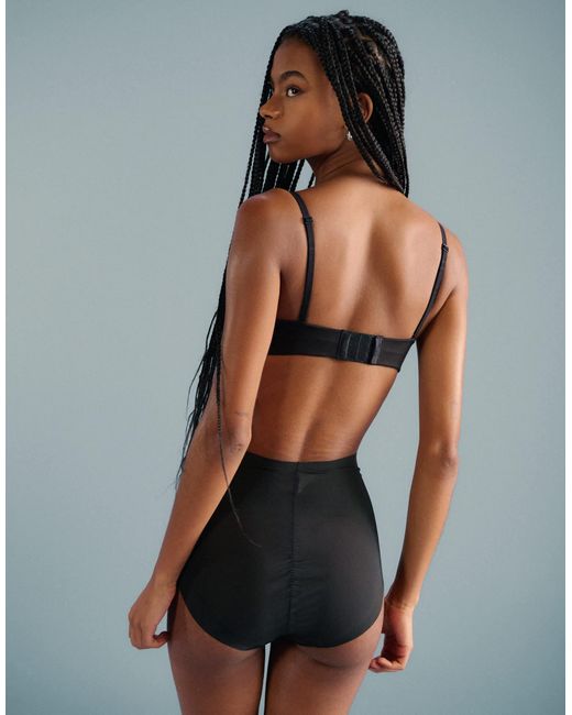 Calvin Klein Black Shapewear Sculpted Stay Put Mesh Brief