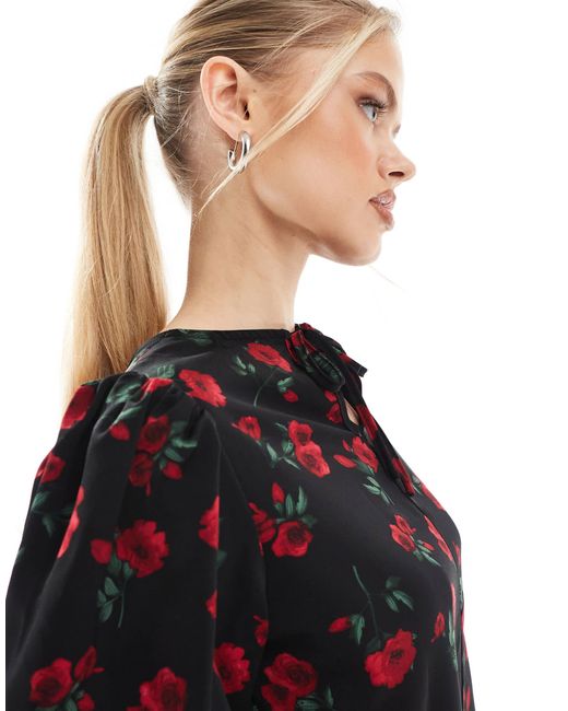 Threadbare Black – bluse