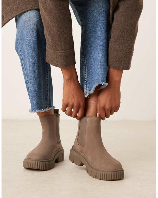 Timberland Blue Greyfield Chelsea Boots