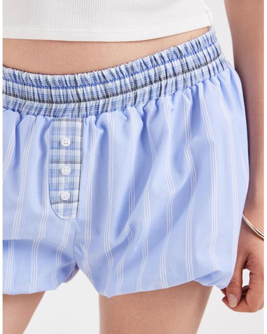 ASOS Blue Micro Bubble Short