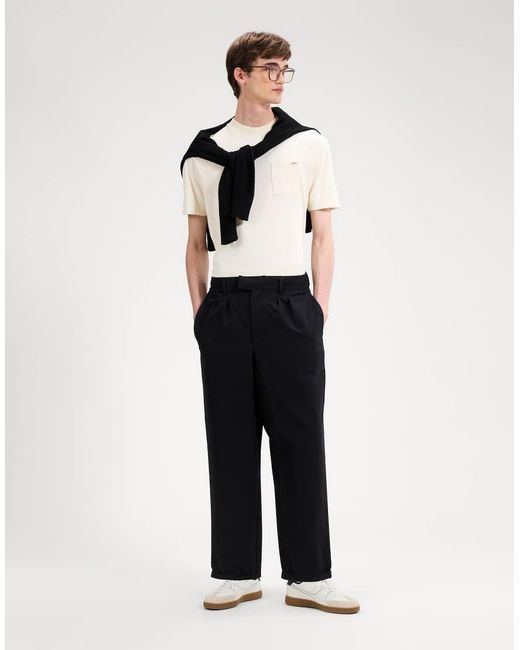Ellesse White Baveno Trouser for men