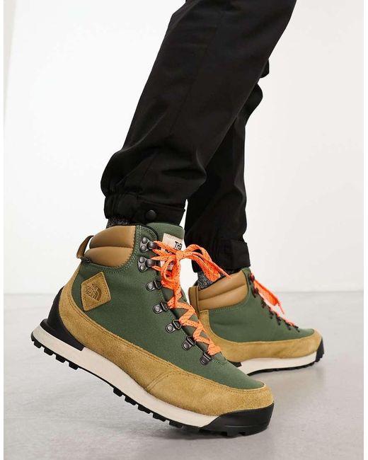 Botas De Senderismo Caquis Y Color Piedra Impermeables Back-To-Berkeley Iv De -Verde The North Face de hombre de color Black