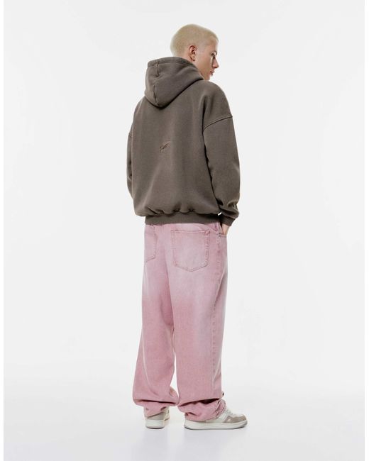 Pull&Bear – stwd – kapuzenpullover in Gray für Herren