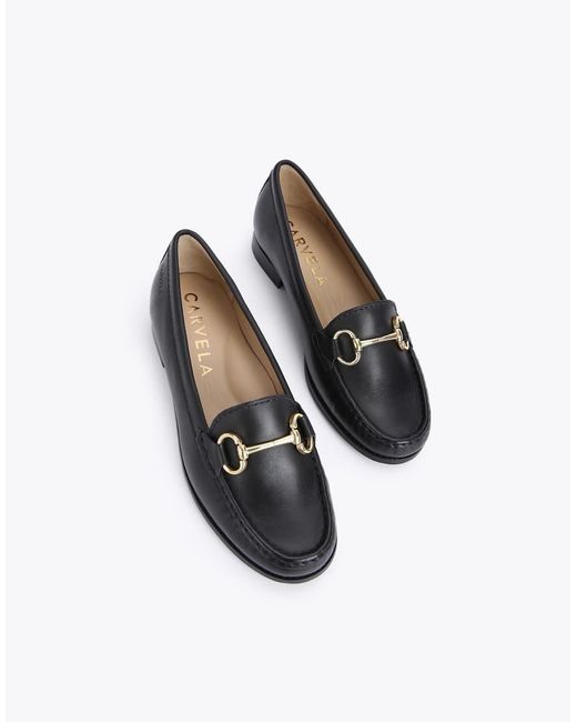 Carvela Kurt Geiger White Click Flat Shoes