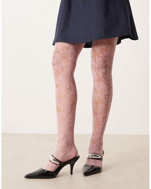 ASOS Pink – strumpfhose
