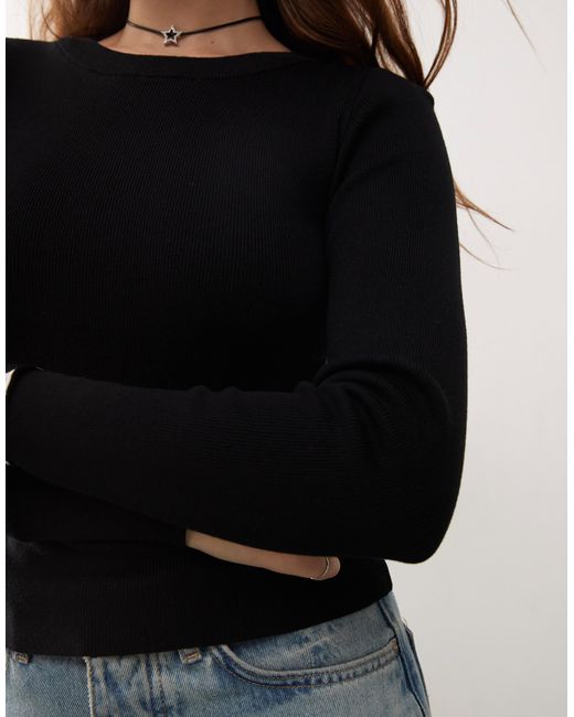 Noisy May Black – strickpullover