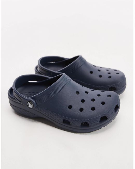 CROCSTM Blue Classic Clogs