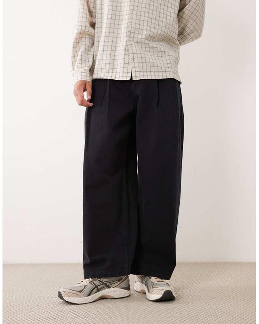 ASOS White Barrel Pants for men