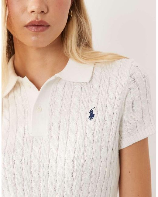 Polo Ralph Lauren White Short Sleeve Pullover
