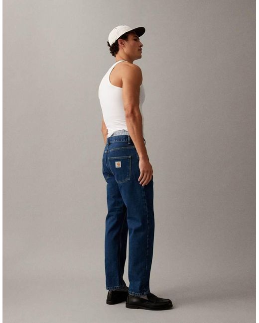 Carhartt Blue Newel Relaxed Tapered Jeans for men
