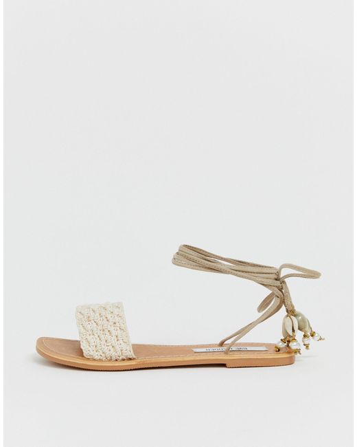 steve madden shell sandals