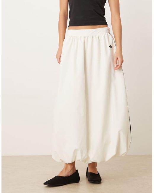 Adidas Originals Natural Balloon Long Skirt