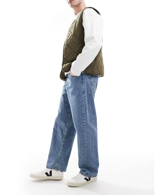 Jack & Jones Blue Alex Baggy Jeans for men