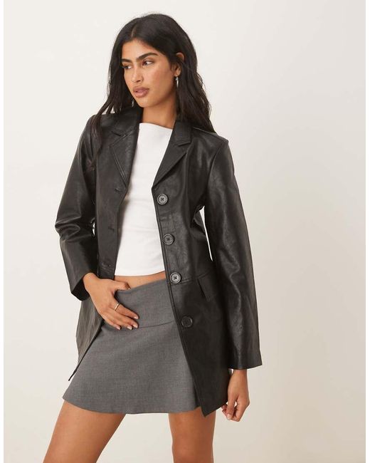 Glamorous Black Oversized-Blazer