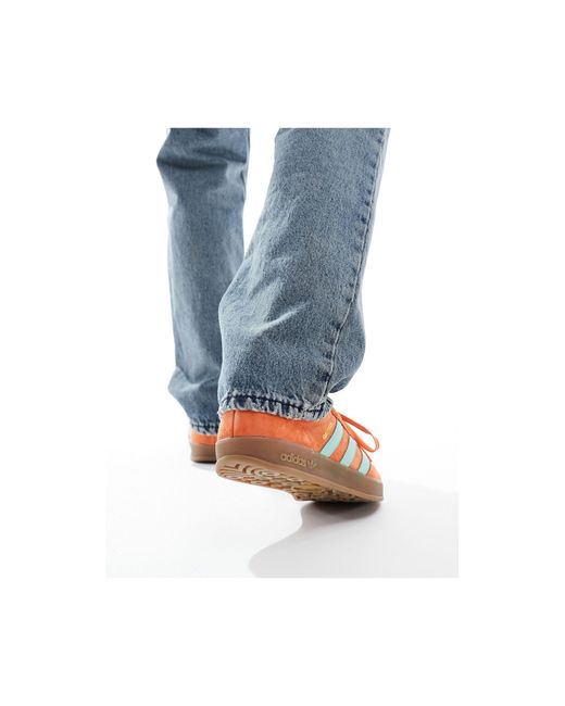 Gazelle indoor - sneakers arancioni e color menta di Adidas Originals in Blue da Uomo