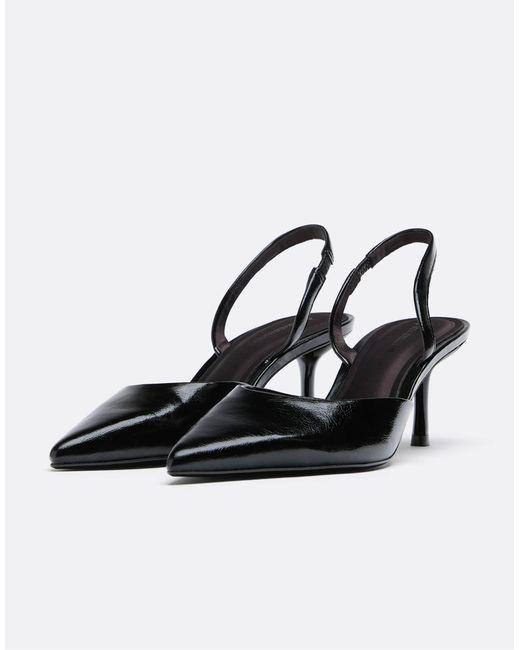 Stradivarius White Basic stiletto-heels