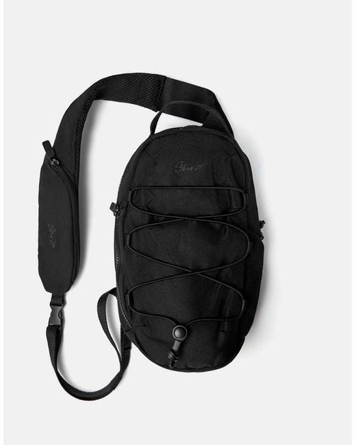 Stwd di Pull&Bear in Black da Uomo