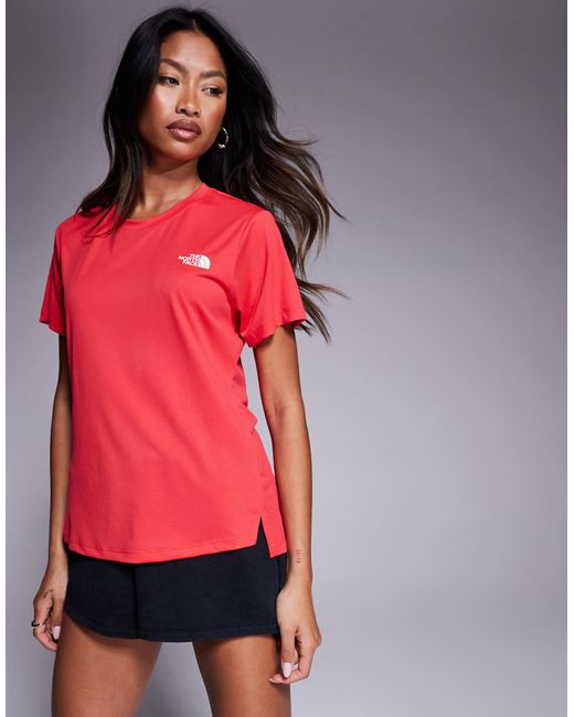 The North Face Red Flex Tee